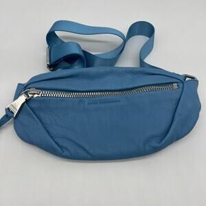 Aimee Kestenberg Leather Convertible Milan Belt Bags Ice Breaker Blue